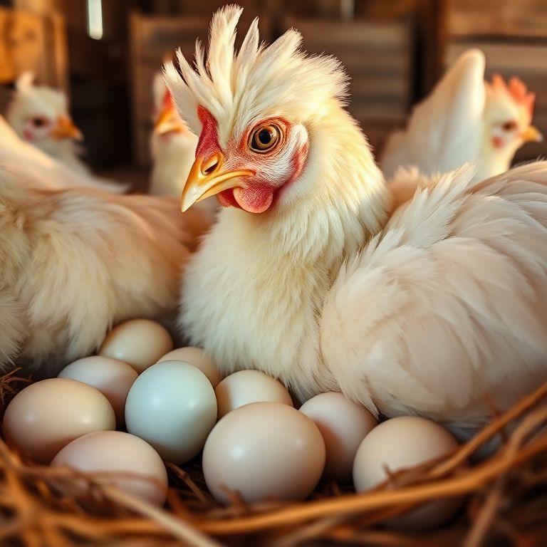 what color eggs do silkie chickens lay